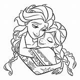 Elsa Olaf Stampare Kristoff Moana Colora Coloringhome Mewarnai Sisters Hugging Colorir Ed Impressionante Cartoni Principessa Castello Incantevole Sirena Forumforyou Sorelle sketch template