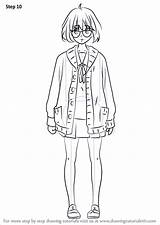 Kanata Kyoukai Kuriyama Mirai sketch template