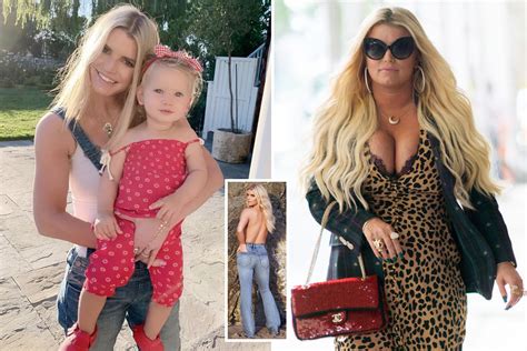 jessica simpson looks stunning in overalls after 100 pound weight loss