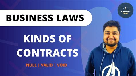 types  contracts indian contract act business law bba bcom
