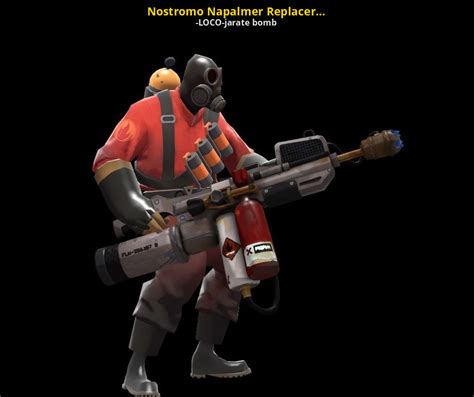 nostromo napalmer replacer pack team fortress  mods