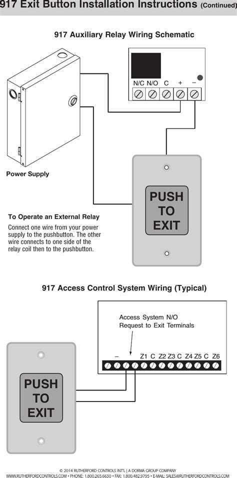 push  exit button wiring diagram general wiring diagram
