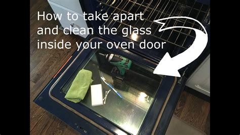 clean  oven glass doors youtube