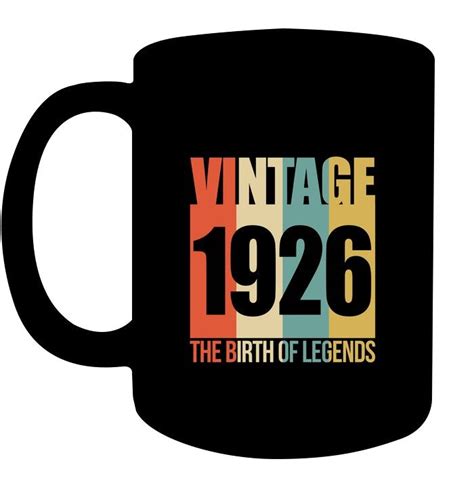 retro vintage 1926 t shirt 92 yrs old bday 92th birthday tee birthday