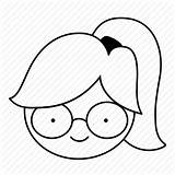 Nerd Glasses Emoji Face Drawing Geek Ponytail Icon Emojis Icons Getdrawings Iconfinder Sketches sketch template