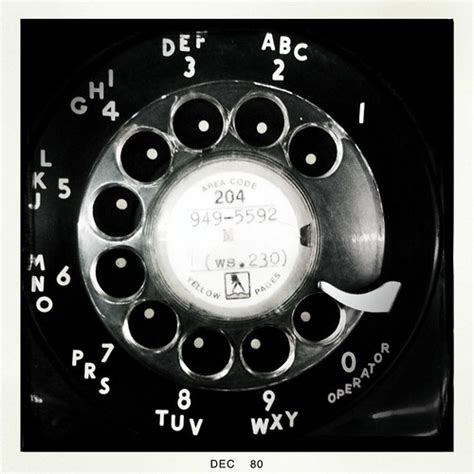 iphoneography rotary dial life  lofi iphoneography