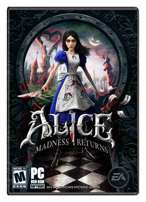 Alice Madness Returns Cover Art Revealed Rely On Horror