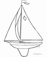 Sailboat Boat sketch template