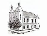 Synagogue Drawing Paintingvalley sketch template