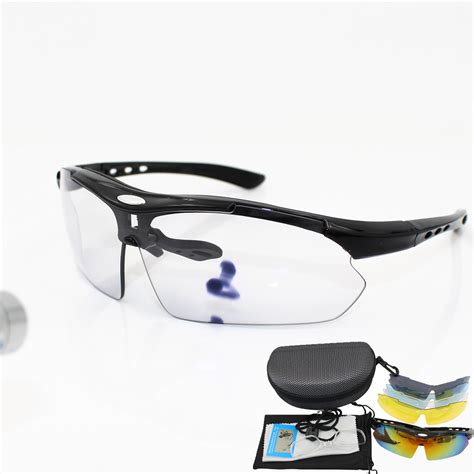 Photochromic Cycling Glasses Polarized Sunglasses Bike Goggles Outdoor