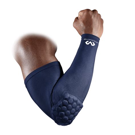 mcdavid  hex padded arm sleeve compression arm sleeve  elbow pad