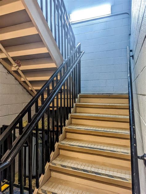 how to clean stairwells in an office building