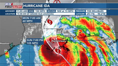 ida  landfall  louisiana   category  hurricane