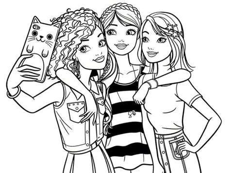 printable bffs coloring pages