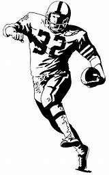 Football Player Clipart Drawing Clip Sports Coloring American College Pages Line Nfl Cliparts Kids Animated Celtic Graphics Sheets Hubpages September sketch template
