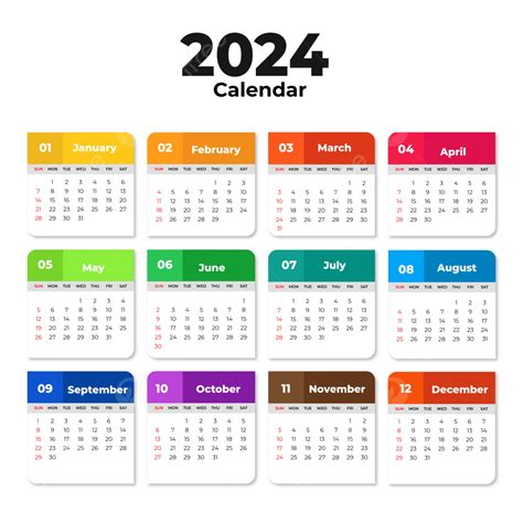 calendar template design  solid colors vector  calendar  calendar template