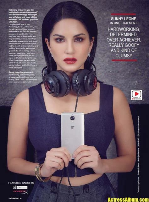 Bollywood Sexy Sunny Leone Latest Magazine Photoshoot Actress Album