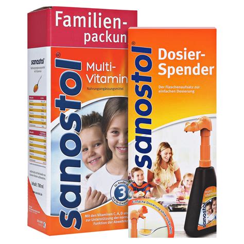 sanostol saft gratis sanostol dosierspender  milliliter