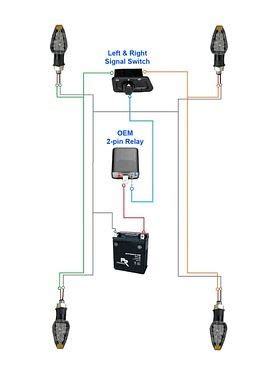 pin flasher relay    pin  wiring diagram