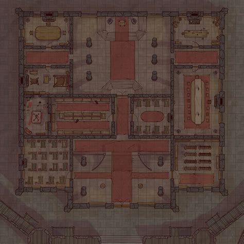 battlemap  xpx castle interior  map