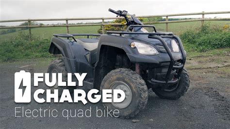 electric quad bike fully charged youtube