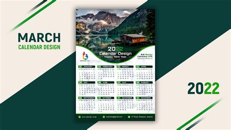 modern calendar design template graphicsfamily