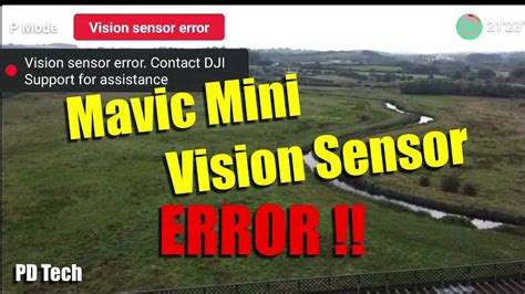dji mavic mini sensor error fix youtube