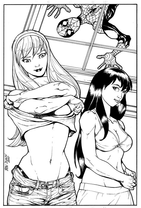 mary jane and gwen stacy lesbian hentai superheroes pictures pictures