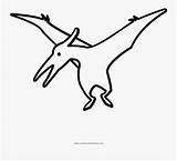 Pterodactyl sketch template