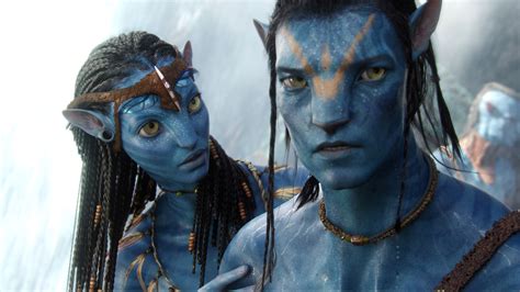 Jake Sully And Neytiri From Avatar Desktop Wallpaper