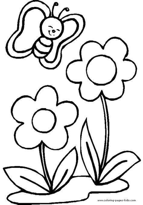 bee  flower coloring pages coloring pages  kids