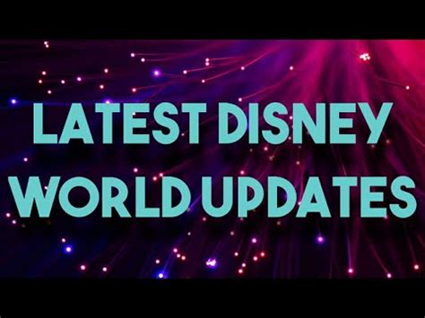 disney world update youtube