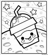 Coloring Pages Cute Girls Girl Print Kawaii Milkshake Para Dibujos Printable Colorear Kids Unicorn Color Ice Imprimir Scentos Printables Books sketch template