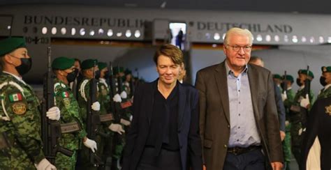 frank walter steinmeier presidente de alemania llega  mexico  reunirse  lopez obrador