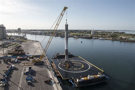 drone ship  construction  spacex rocket landings spaceflight