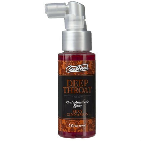 Good Head Deep Throat Oral Sex Play Flavored Enhancer Spray Choose