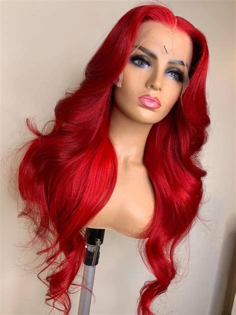 Pin By Niseyy 🦄💅🏾 On Hairstyless ‍♀️ Red Wigs Lace Front Wigs Hair
