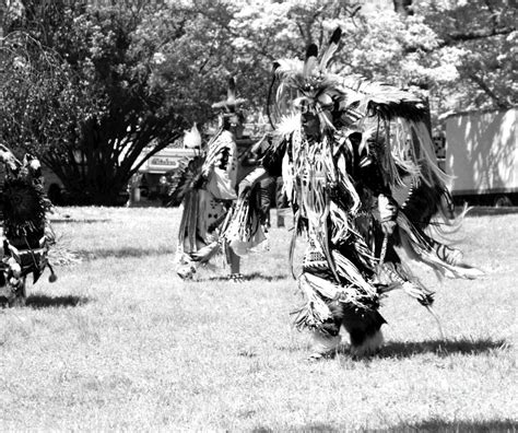 native american dance in black and white photograph by michele walters