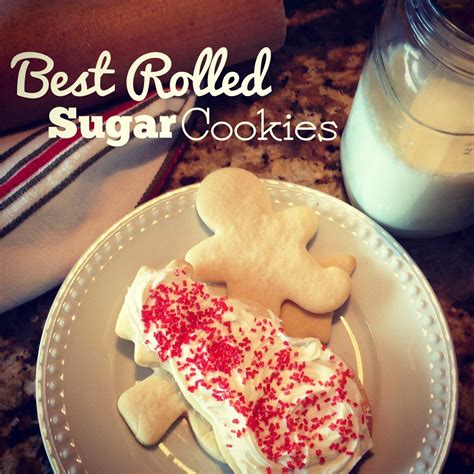 Handmade By Hilani Best Rolled Sugar Cookie Recipe