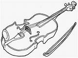Violin Instrumentos Musicales Violines Cuerda Pegar Infantil Recortar sketch template