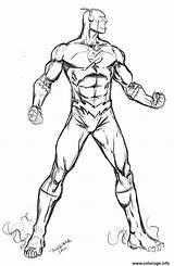 Flash Heros sketch template