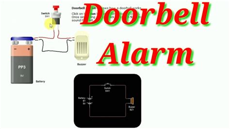 doorbell circuit diagram youtube