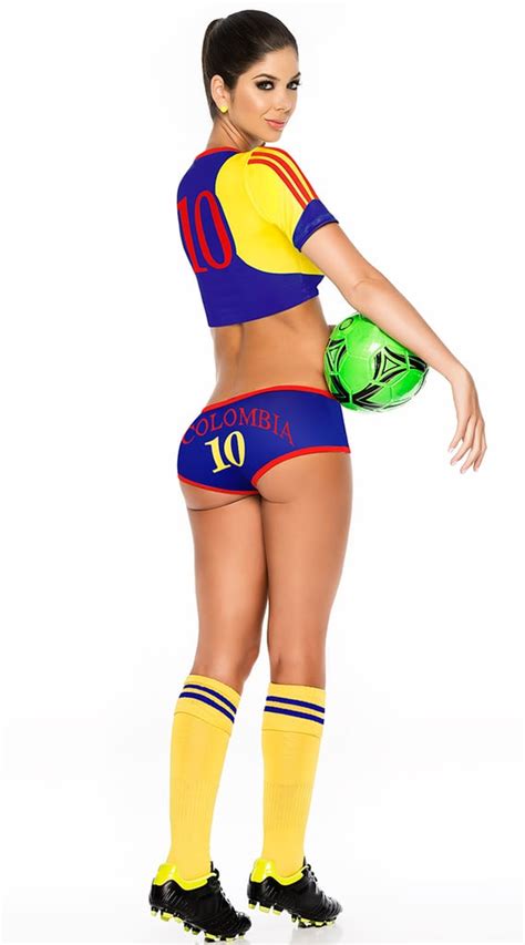 sexy colombia soccer player costume latina halloween costumes that might cross the line