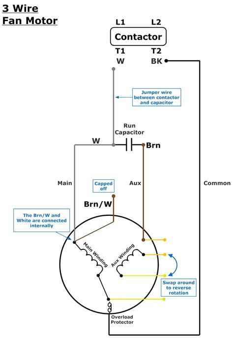 wire condenser fan motor wiring johnstone supply support