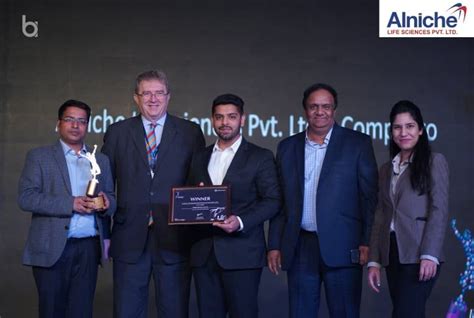 alniche life sciences wins award  cphi india pharma awards