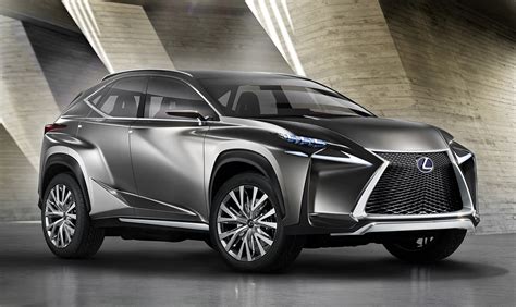 lexus nx suv previewed  radical concept