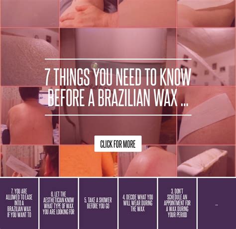 7 Things You Need To Know Before A Brazilian Wax Skincare