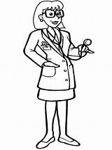 Coloring Pages Stethoscope Octopus Dr Getcolorings Doctor Color Strange sketch template