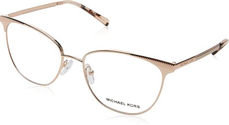 Michael Kors Mk3018 1194 Rose Gold Tone Eyeglasses Frame W Demo Lens