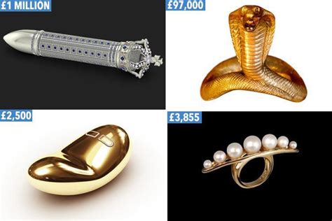 from a solid gold vibrator to a £1million dildo featuring 2 000